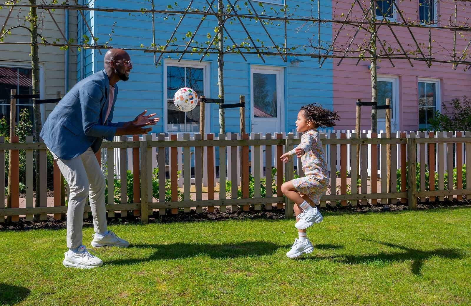 Buitenspelen bij Familie Resort Molenwaard