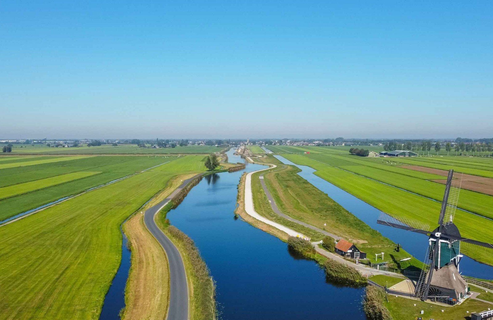 Wandelen in de polder