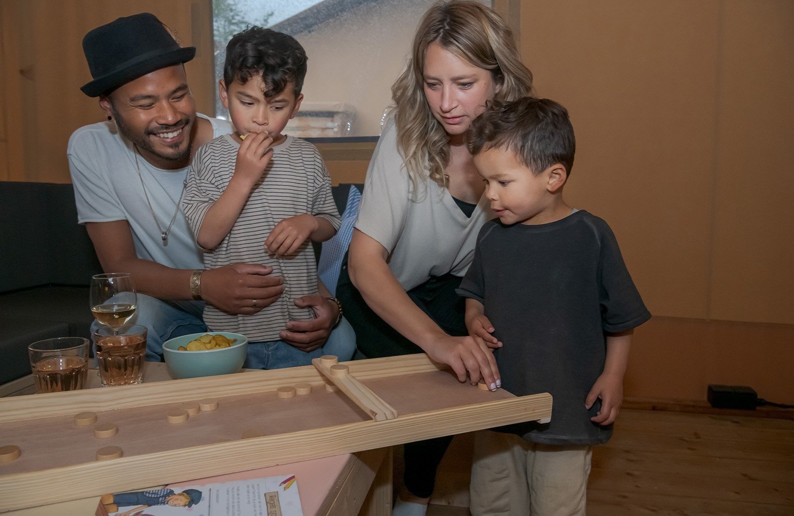 Avonturentent sfeer Familie Resort Molenwaard