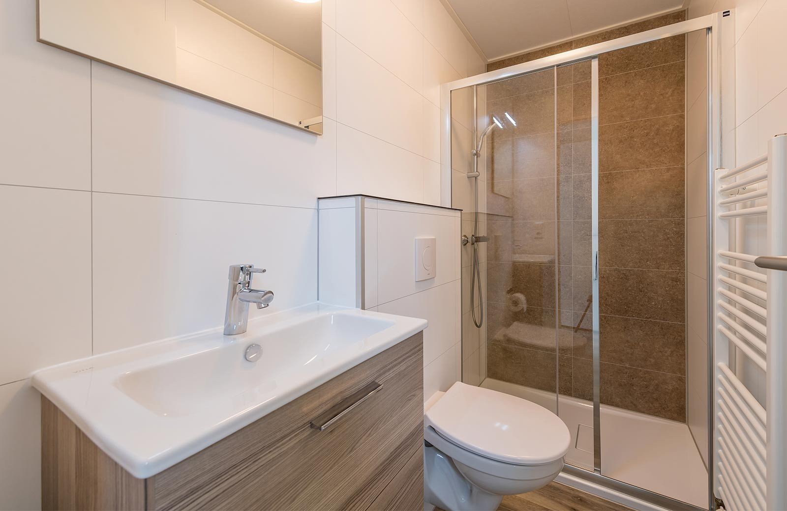 Badkamer kinderdijkcottage 4 personen