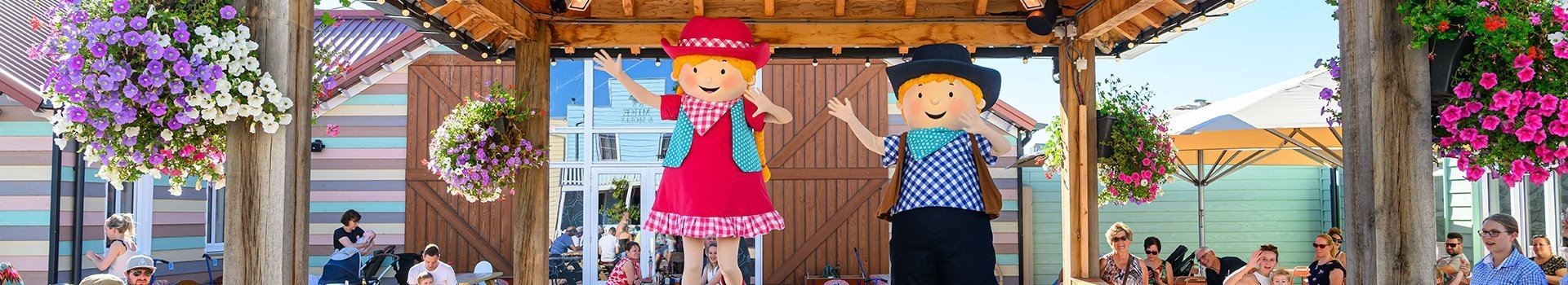 Fien en teun show familie resort molenwaard