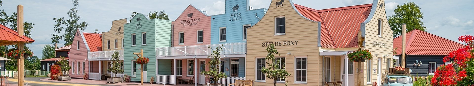 Dorpsstraat familie resort molenwaard