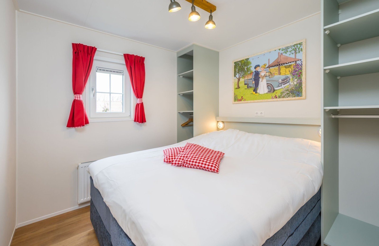 Accommodatie slaapkamer Familie Resort Molenwaard