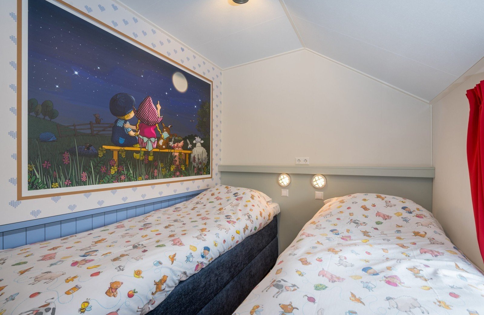 Accommodatie slaapkamer Familie Resort Molenwaard