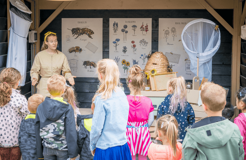 Boerenkartheater insecten bij Avonturenboerderij Molenwaard