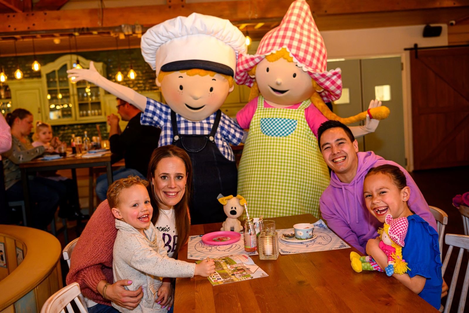Heerlijke momenten samen in het Familierestaurant