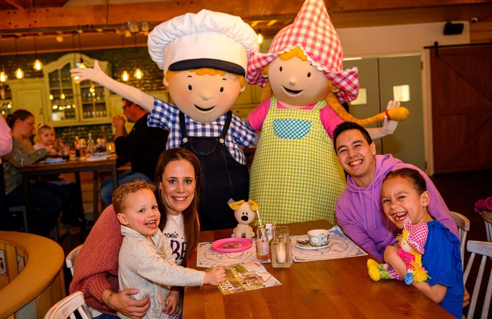 Heerlijke momenten samen in het Familierestaurant