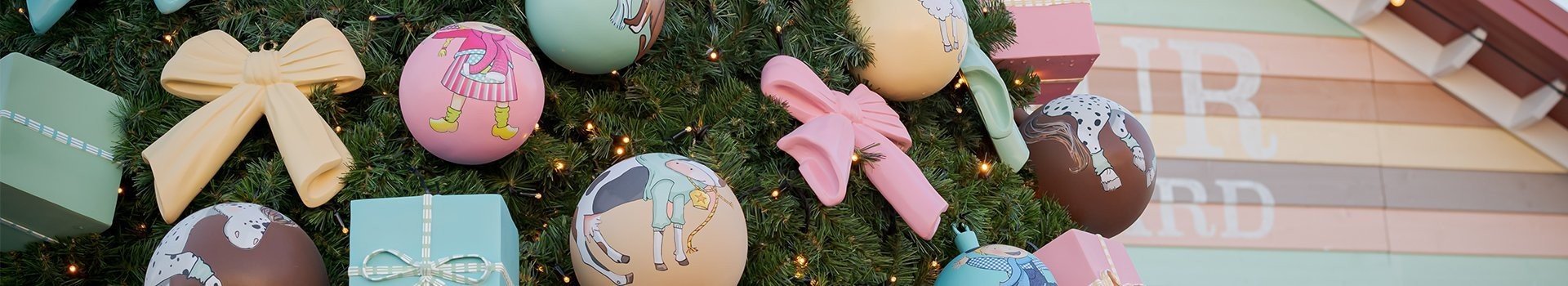 Kerstboom familie resort molenwaard