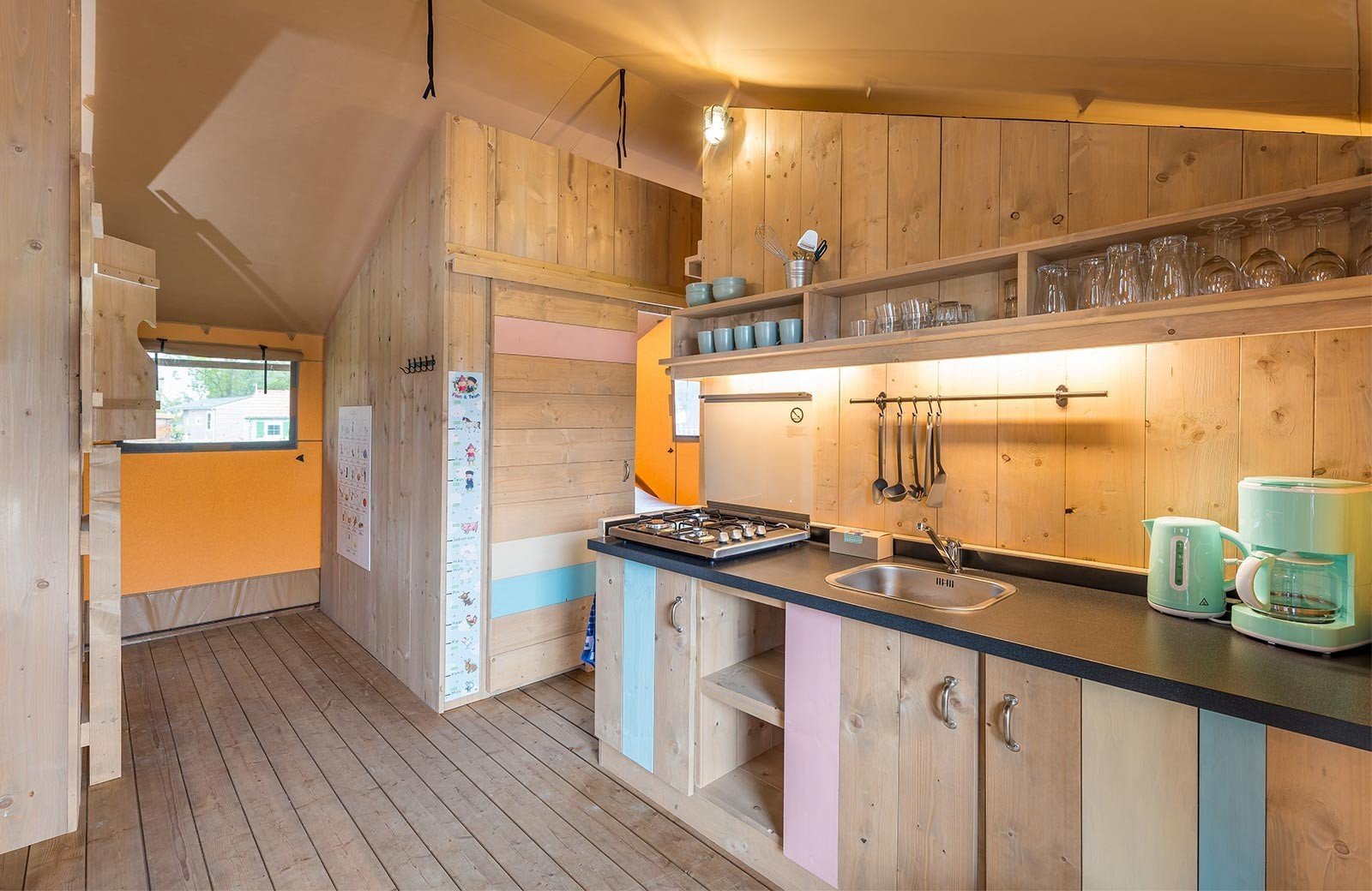 Keuken avonturentent 6 personen