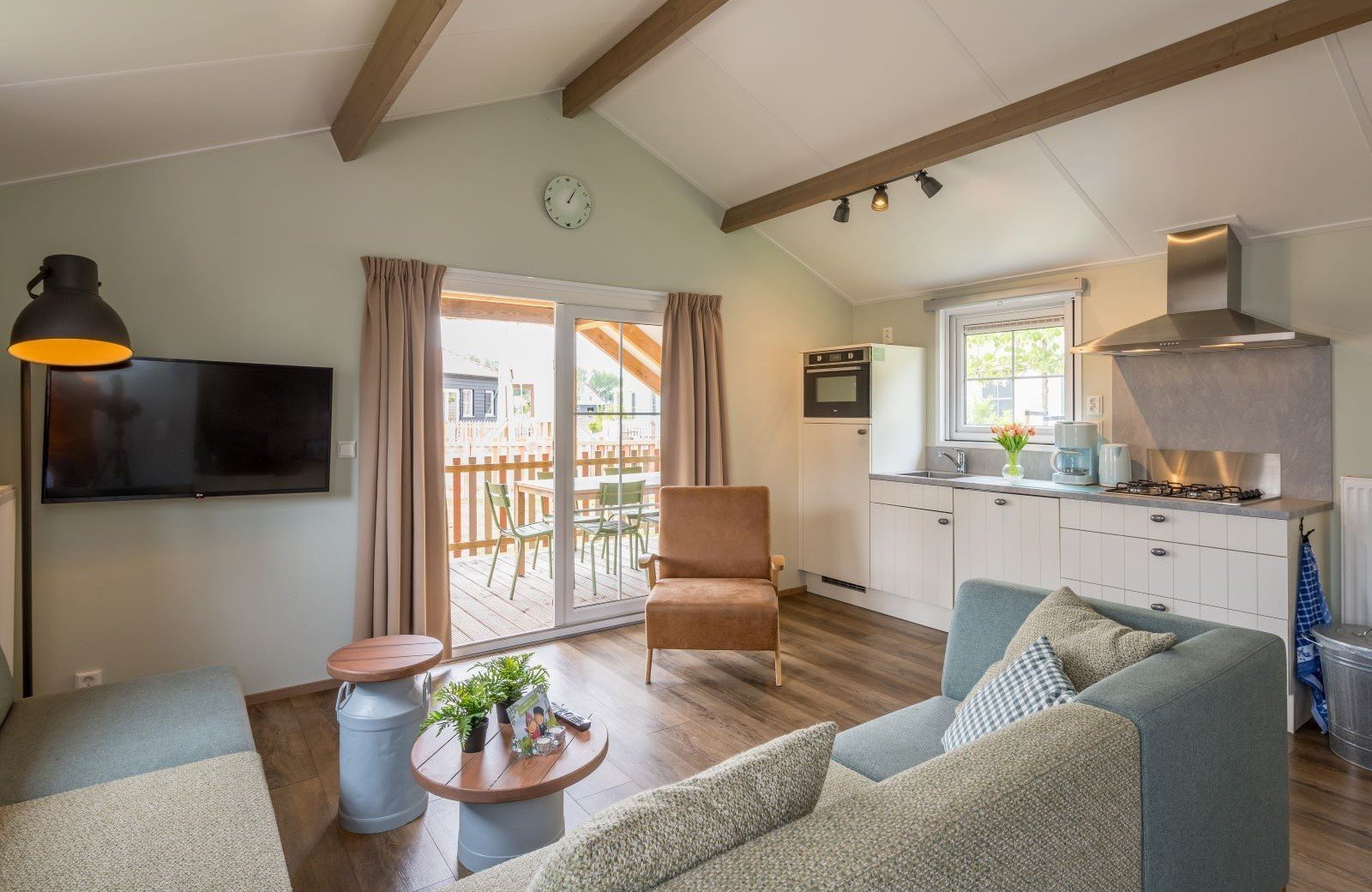 Mike en molly schaapskooitje woonkamer