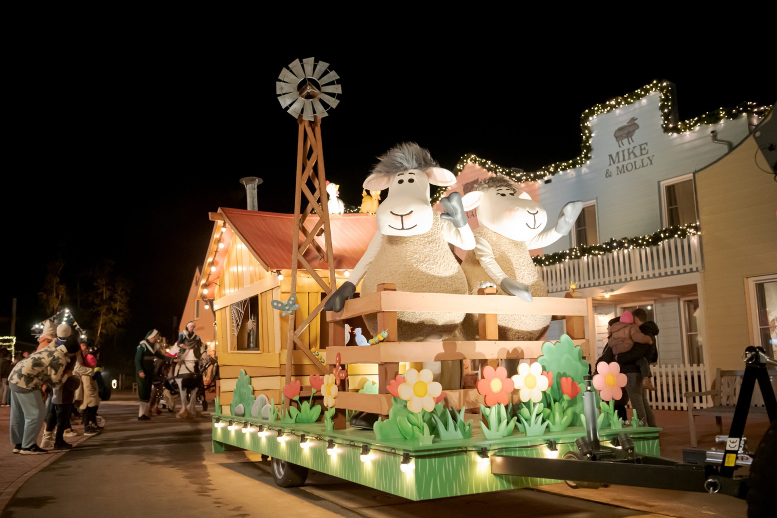 Betoverende winterparade