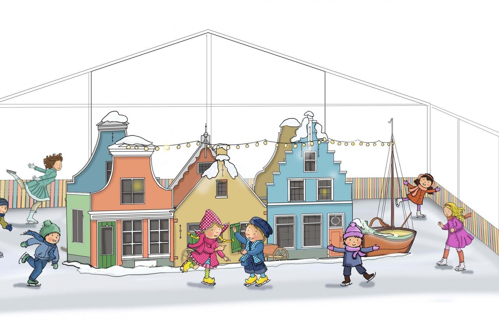 Fien en Teun krijgen hun eigen Winterdorp!