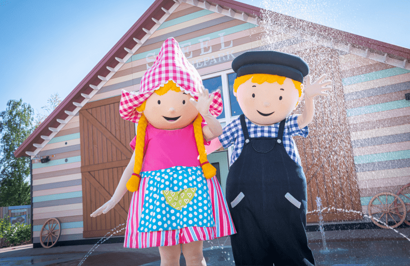 Speelschuur Fien en Teun familie resort molenwaard