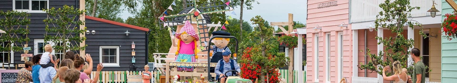 Sterrenparade familie resort molenwaard