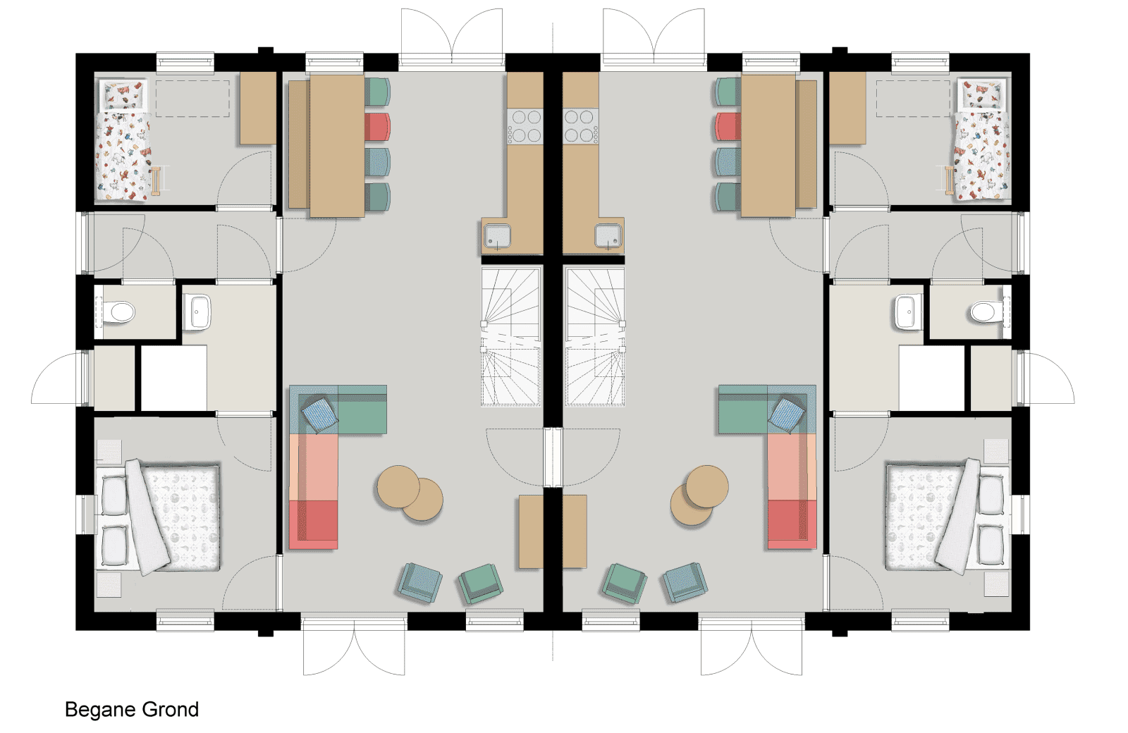 hooischuur 16 personen plattegrond familie resort molenwaard