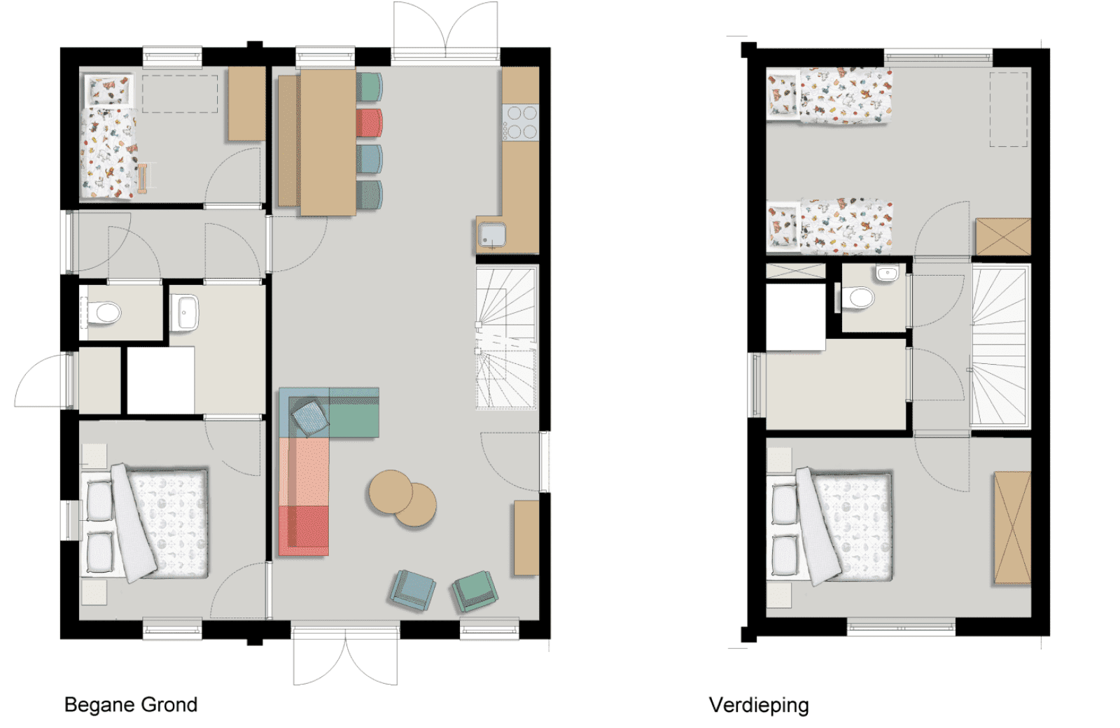hooischuur 8 personen plattegrond familie resort molenwaard