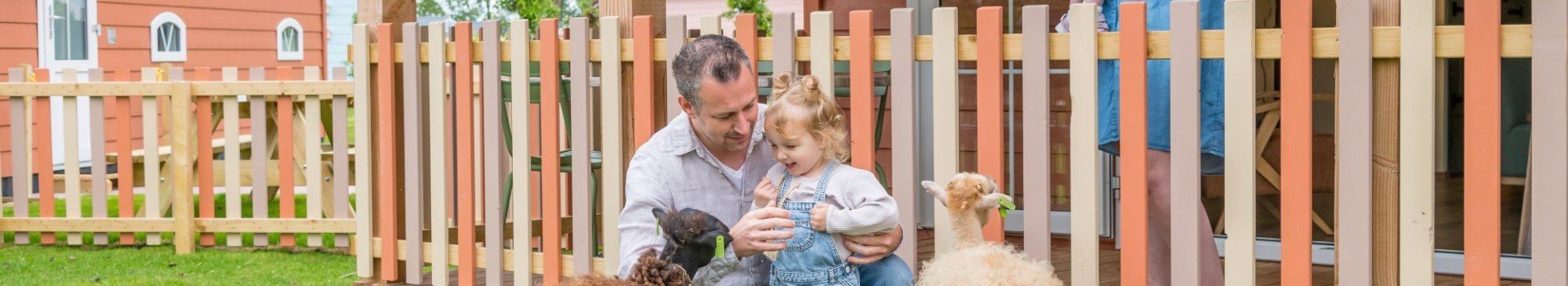 Ontmoet de leukste dieren bij Familie Resort Molenwaard